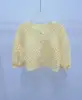 cardigan giallo
