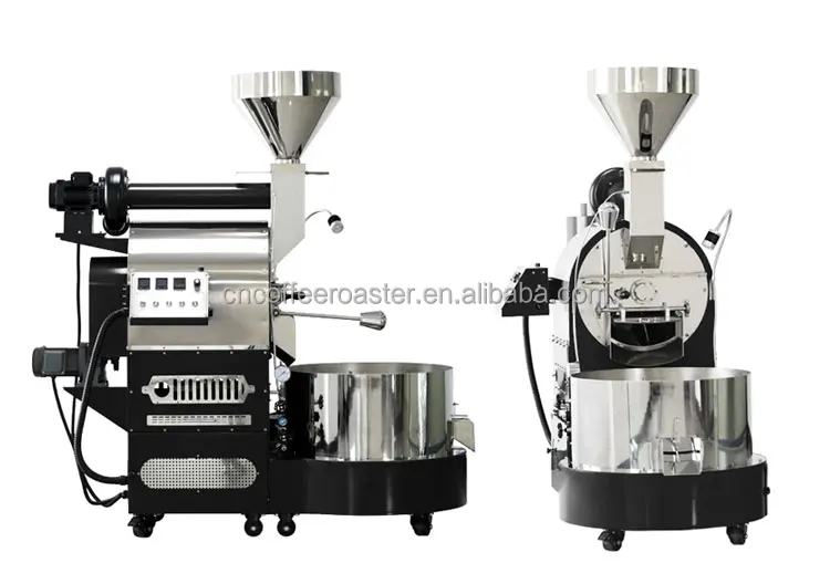 Ce Certified Coffee Roasting Machine 6kg Probat Plc Roaster Price Gas Sample Coffee Roaster
