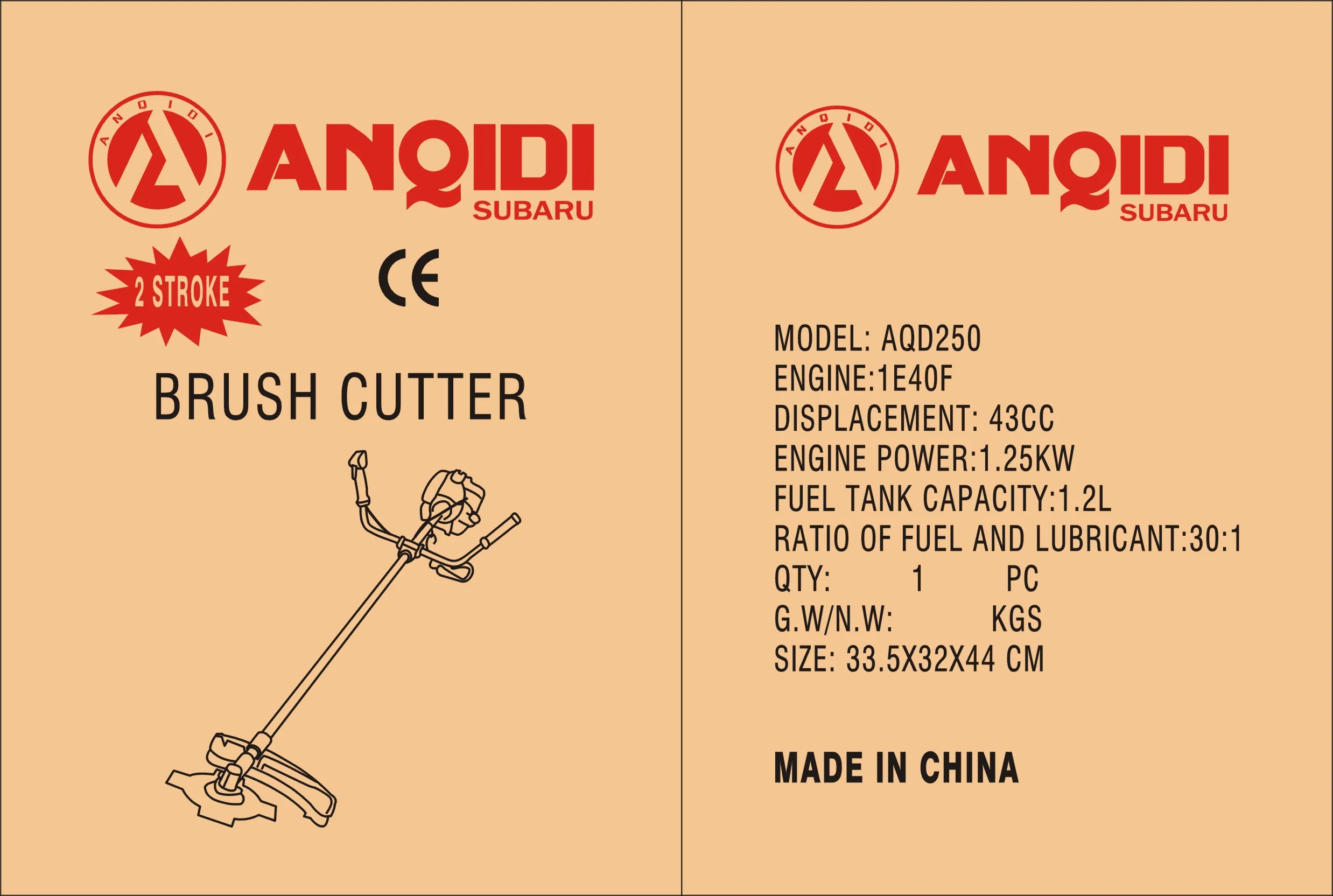 brush cutter bg520b 2hp