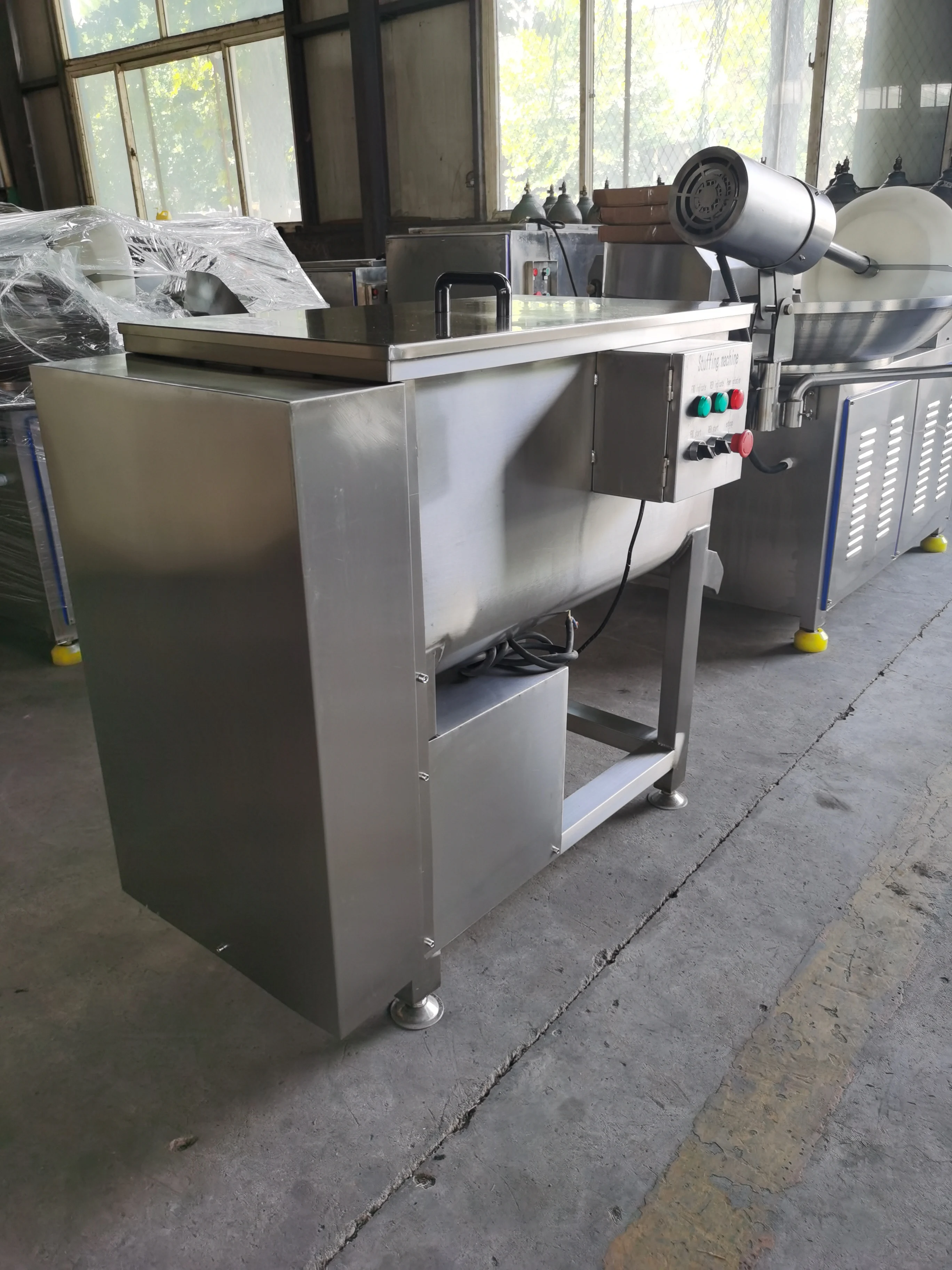 Commercial Electric Stainless Steel Industrial Meat Blender Food Powder