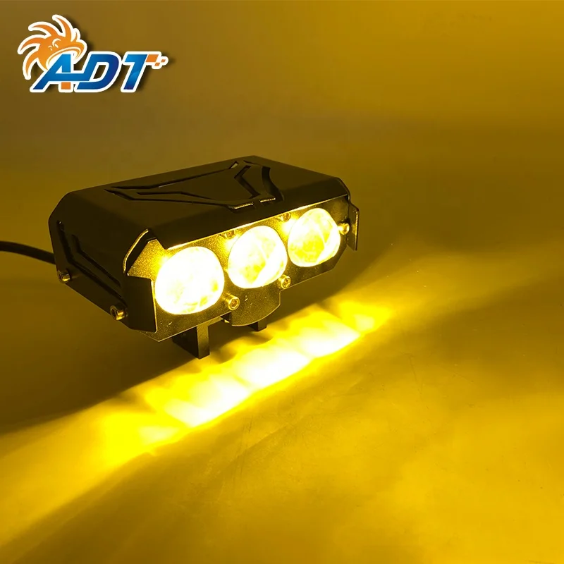 ADT sistema di illuminazione per moto Mini lenti faro faretto