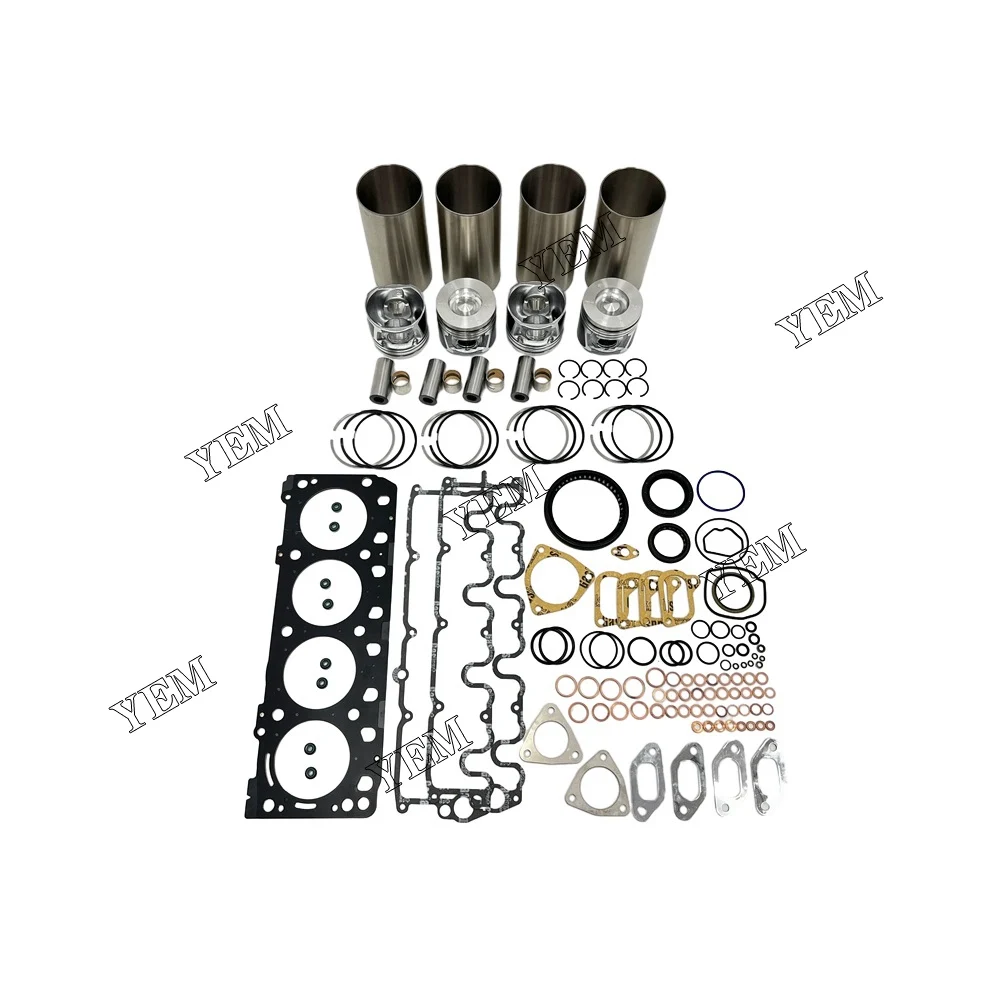 BF4M2011 Rebuild Kit With Cylinder Gaskets Piston Ring Liner for Deutz 2