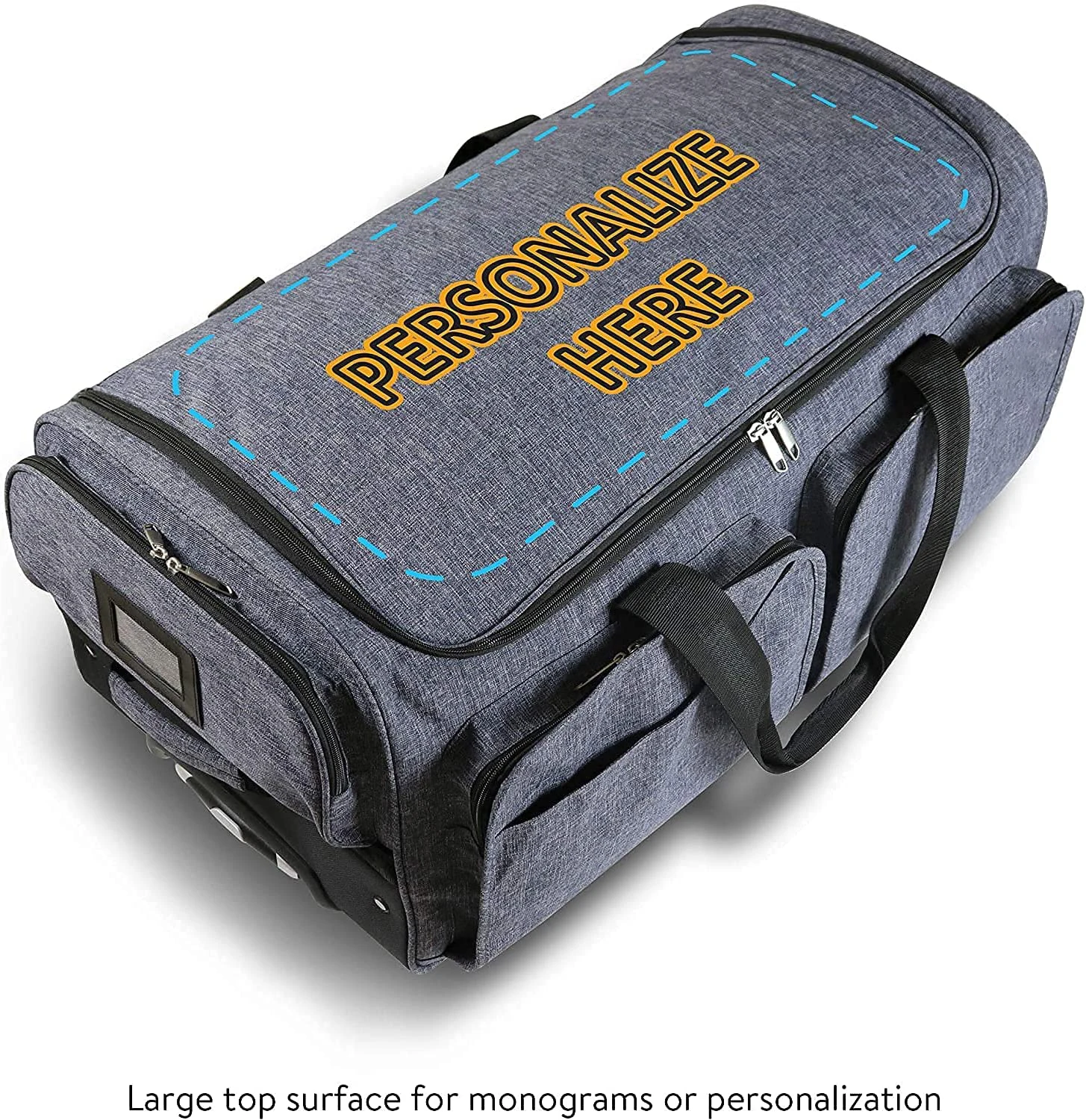 Newly Designed 28 Inch Rolling Costume Dance Duffel Bags With Garment