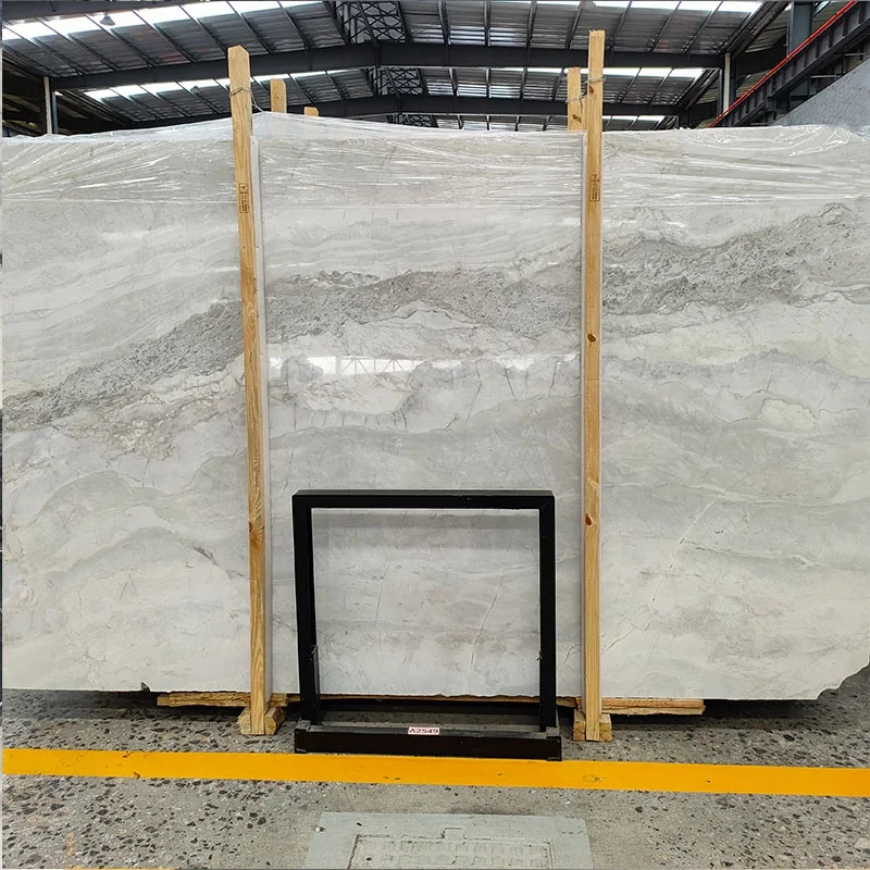 China White Nature Stone Albert White Marble Tile And Slab Widely For Interior And Exterior Decoration