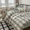 Motivo a scacchi verdi
