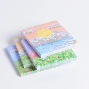 Hot Selling Portable Design School Sticky Notes Student Stationery Office Sticky Notes Custom LOGO Size Sticky Notes