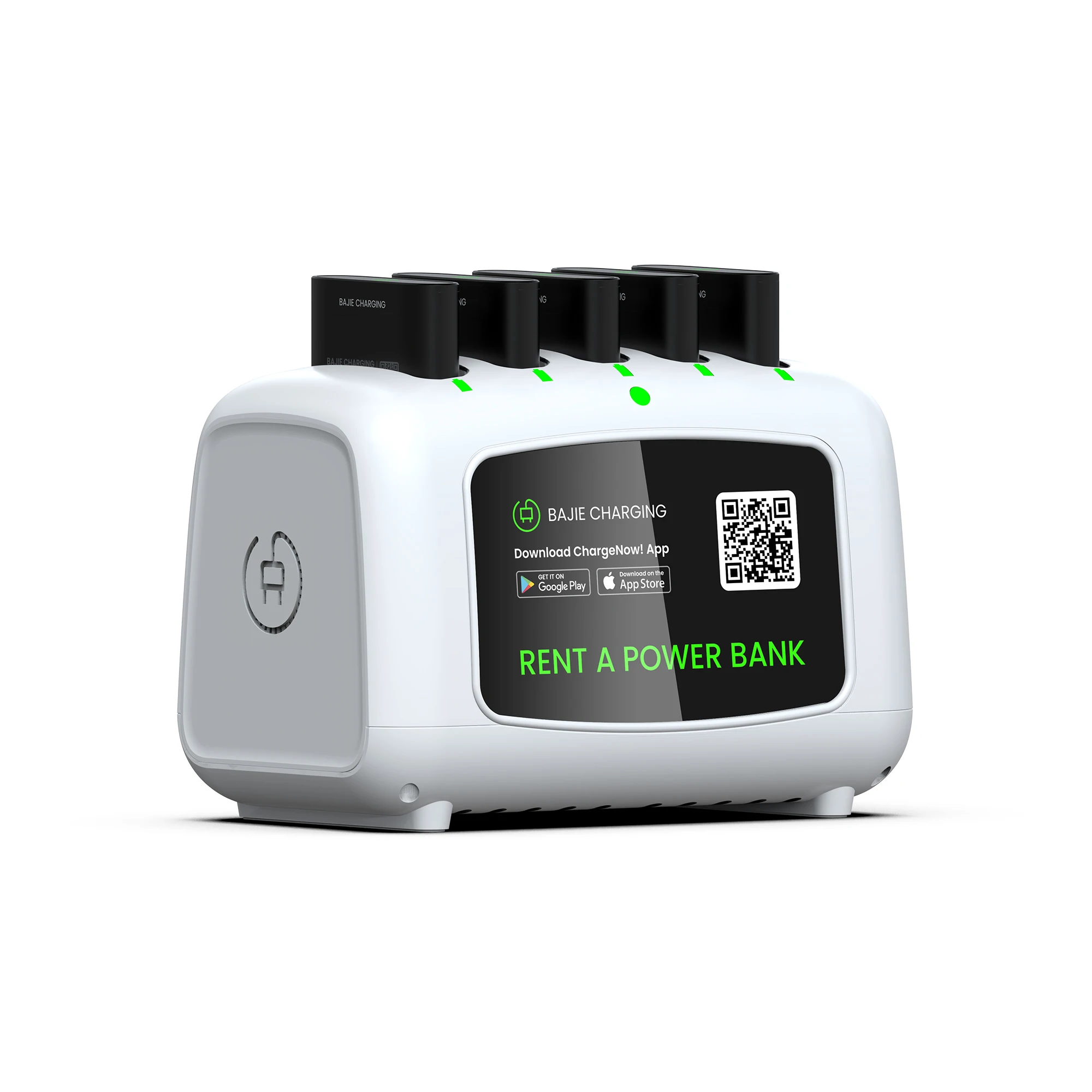 Wireless Charging Shared Power Bank Station Power Bank for Rent With APP and Backend Admin vending machine