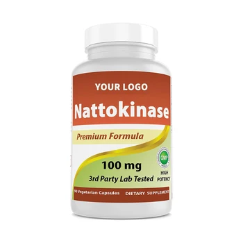 Nattokinase, 2000 FU, 100 mg, 90 vegetarian capsules