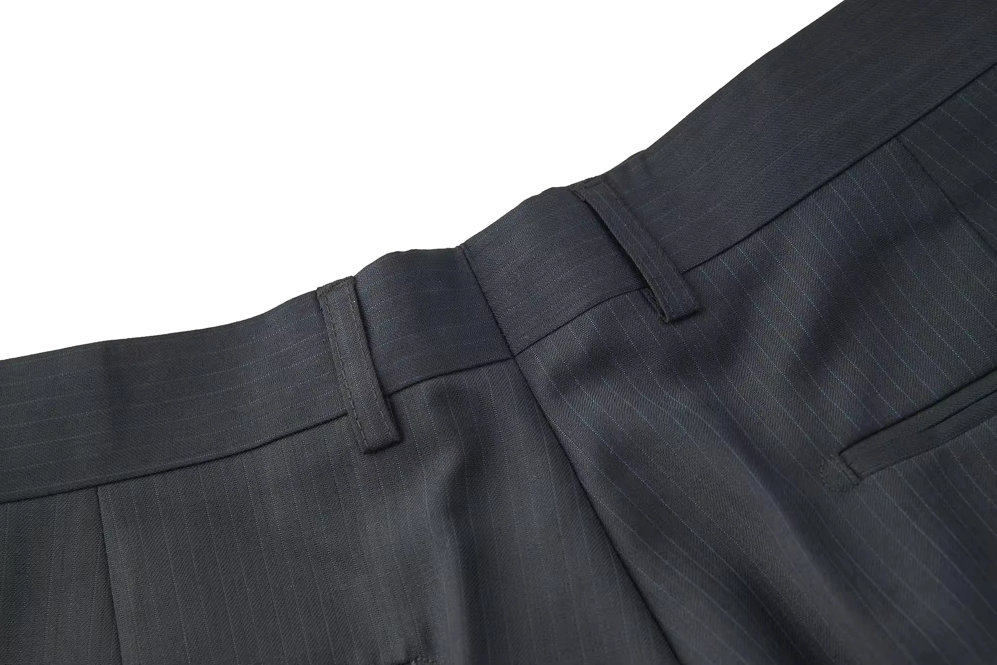 My5016 High Quality Two-Button Notch Lapel Korean Business Classic Male Suit 50% Wool Fabric Suit Groom Formal Attire Set