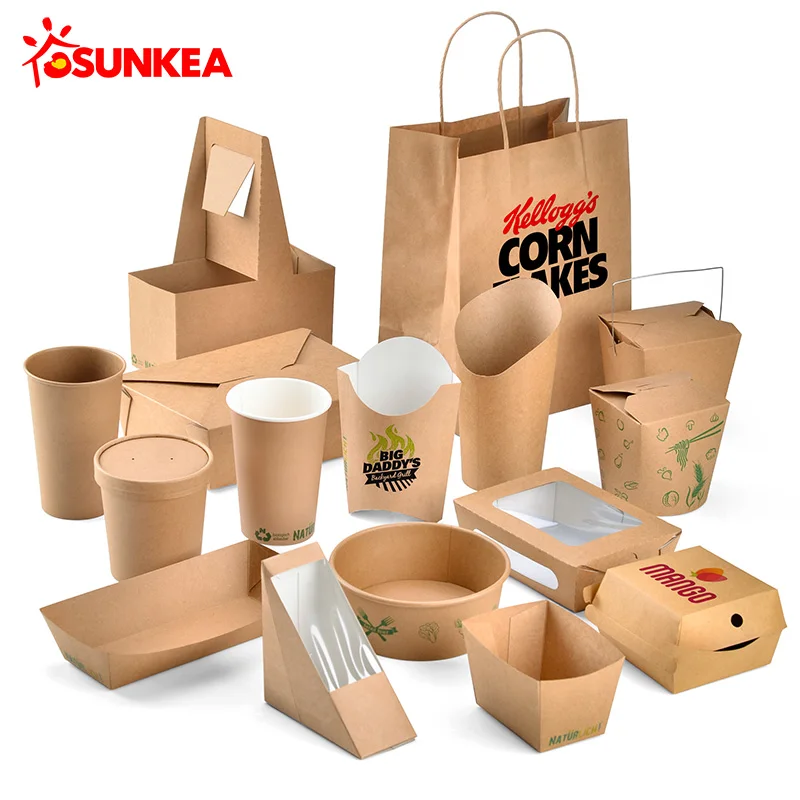 Eco-friendly fast food packaging for restaurants - Carccu®