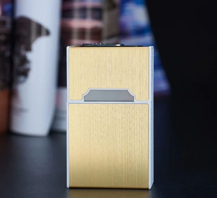 Перезаряжаемый портсигар с прикуривателем 2 в 1