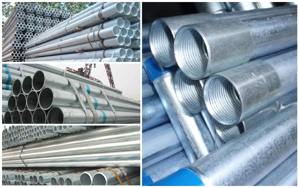 100x100 Hot Dip Pre Galvanized Steel Pipe Galvanized Oil Tube For Construction factory