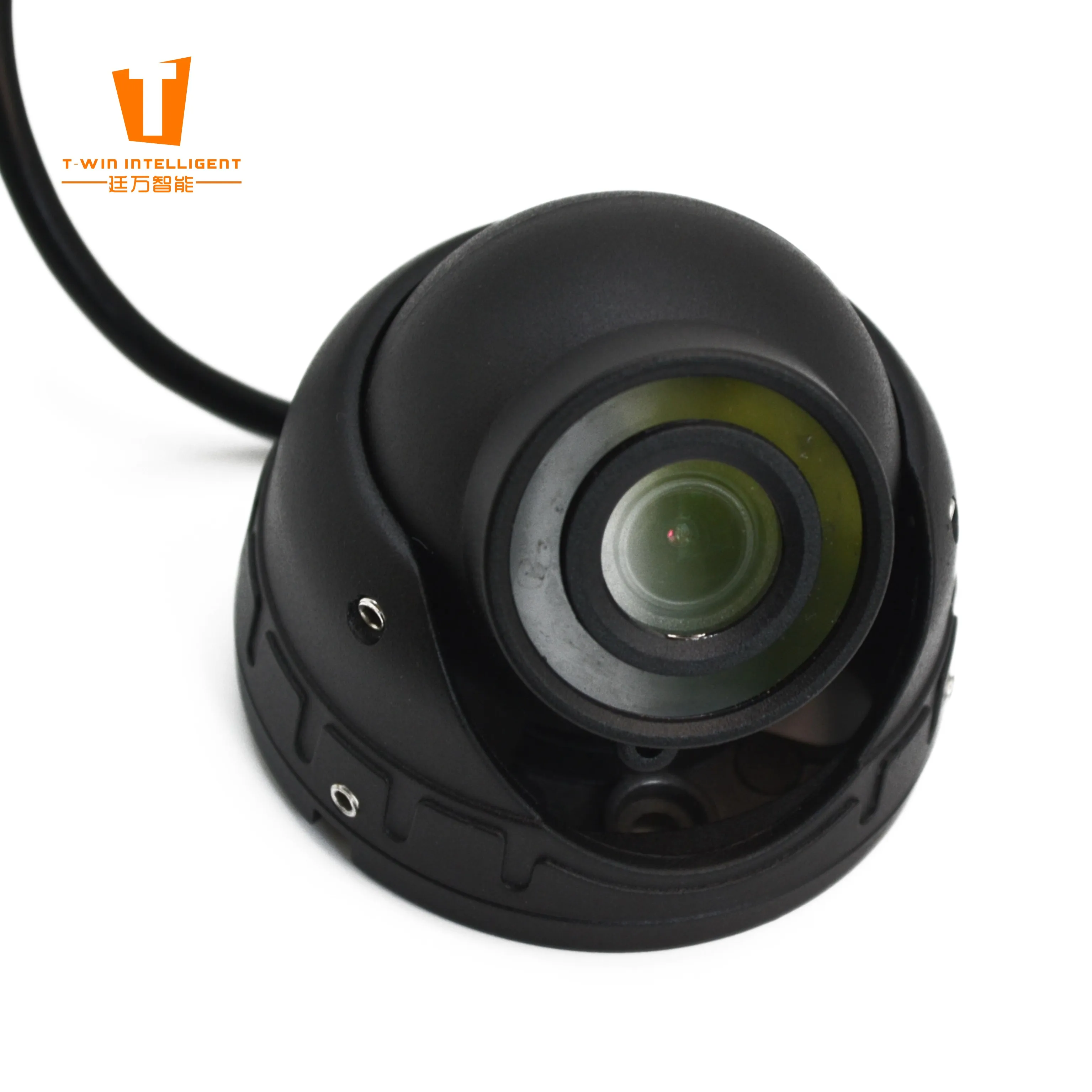 T-WIN 1080P AHD Mini Front Vehicle Camera Hidden with Night Vision for Bus Truck Train Car