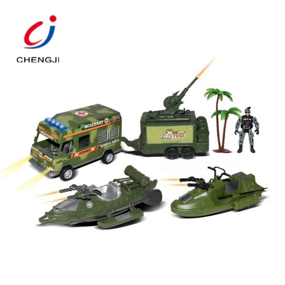 police vehicle toy set