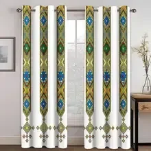 定制任何设计欧洲豪华萨巴电传埃塞俄比亚厄立特里亚客厅卧室窗户遮光窗帘