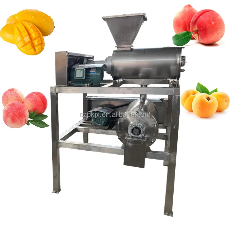 Tamarind Pulper Mango and Pulping Machine Professional Automatic Peeling Fruit Peeler Pulper