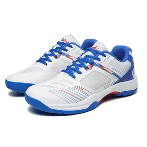 Custom Most Popular Type of Composite Rubber-Soled Non-Slip Professional Training Badminton Shoes