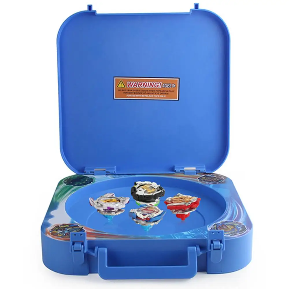 Детский набор для вращения с портативной коробкой и боевым основанием, наборы боевых гироскопов из сплава с пусковым устройством