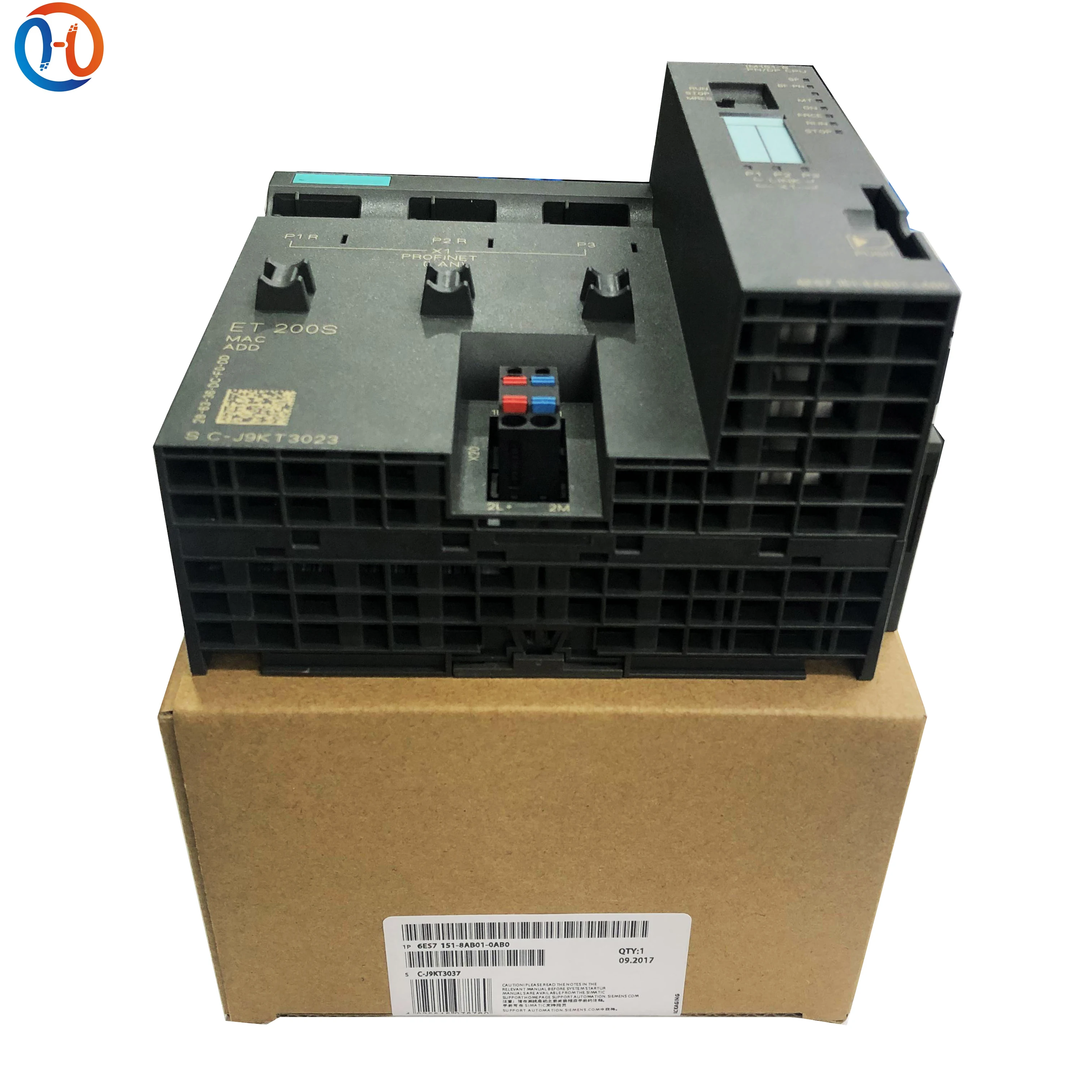 new original 6es7 151 8ab01 0ab0 6es7151 8ab01 0ab0 im151 8 cpu interface module for siemens simatic et200s series supports profinet io integrates logic control and communication with fast processing and high stability-5