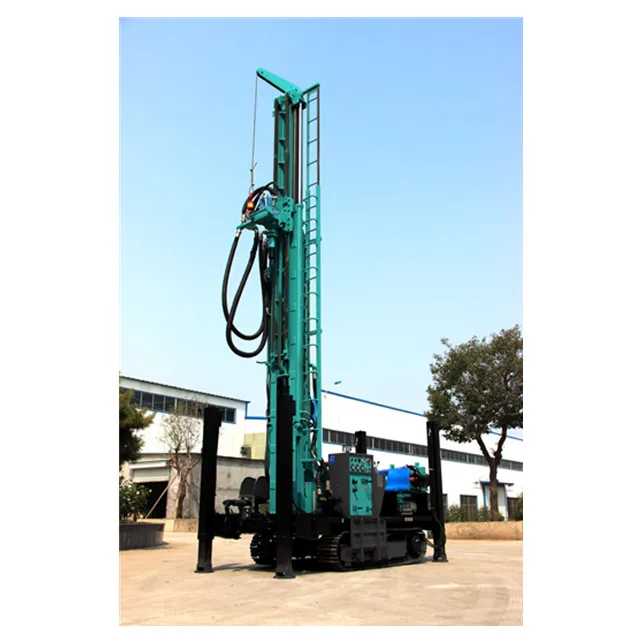 
 280 m professional factory good price 280m pneumatic tractor mounted DTH water well drilling rig m