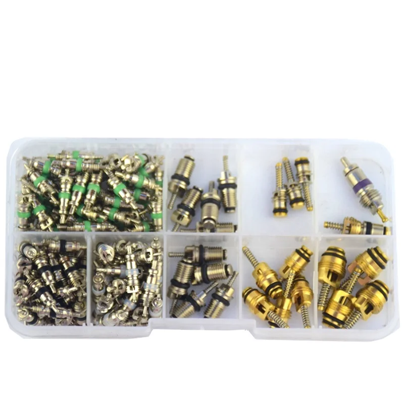 134Pcs/set R134A Automotive Air Conditioning Valve Core Removal Tool