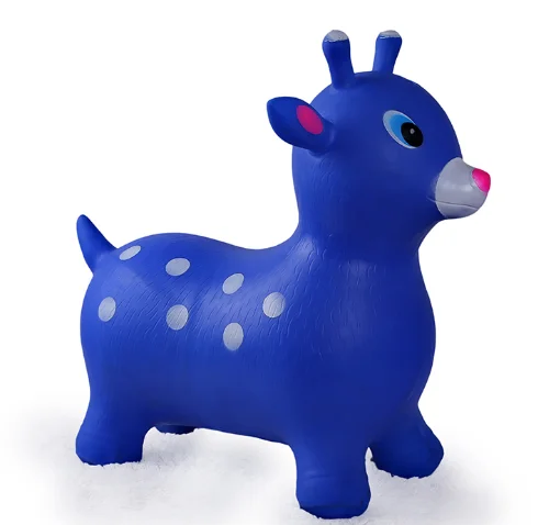 Professional Using Pvc Bounce Jumping Animal Toy for Child Riding and Walking