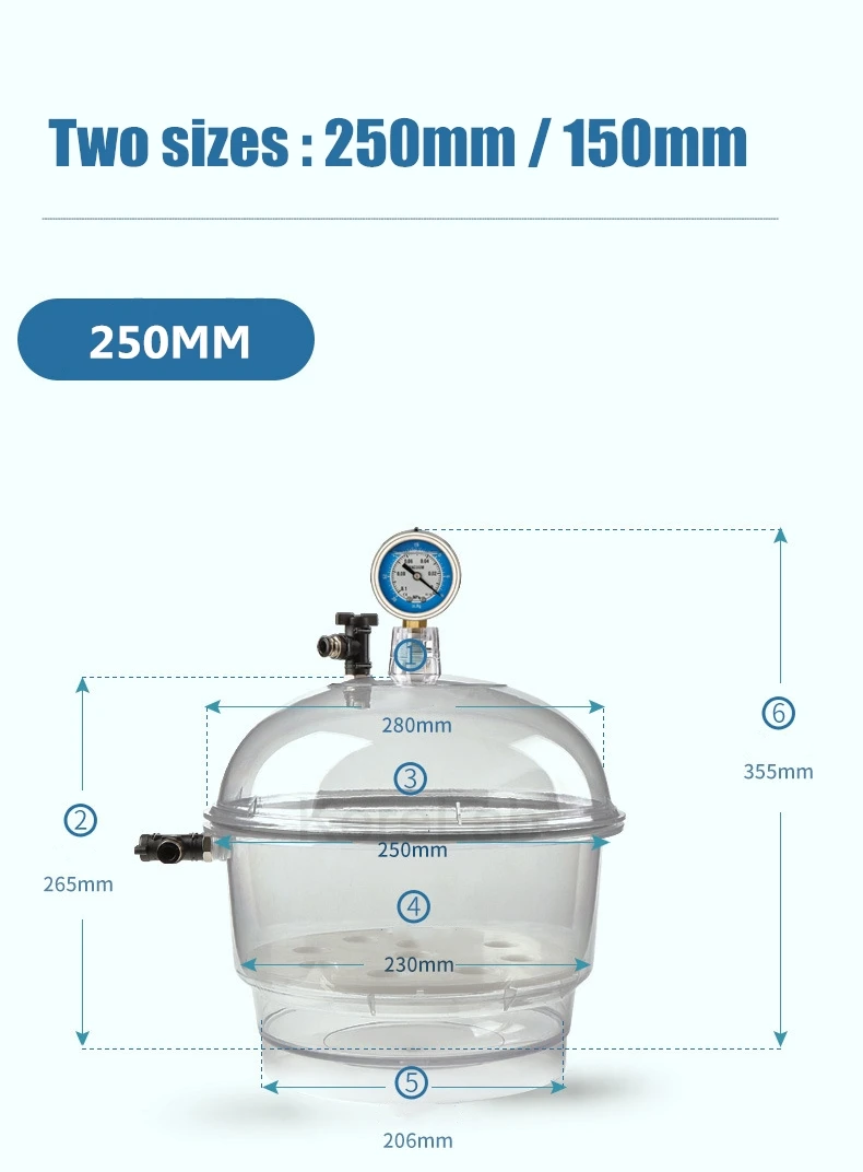 Kerelab Laboratory Supplies Plastic Vacuum Desiccator Buy Vacuum