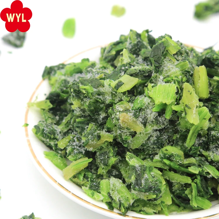 Factory Price IQF Frozen Spinach Chopped Vegetable
