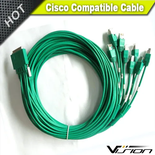 10ft CAB-HD8-ASYNC 8-Port Async Octal Cable for Cisc0 Routers