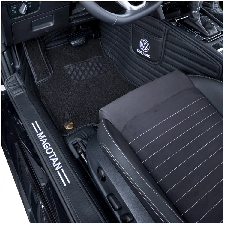 Luxury Leather Vw Car Mats 4 Wholesale By Manufacturer Hot Selling