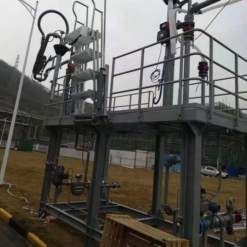 Skid Mounted Loading Station with Loading Arm for  Truck Tanker and Railway Car