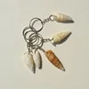 Porte-clés escargot en pousse de bambou