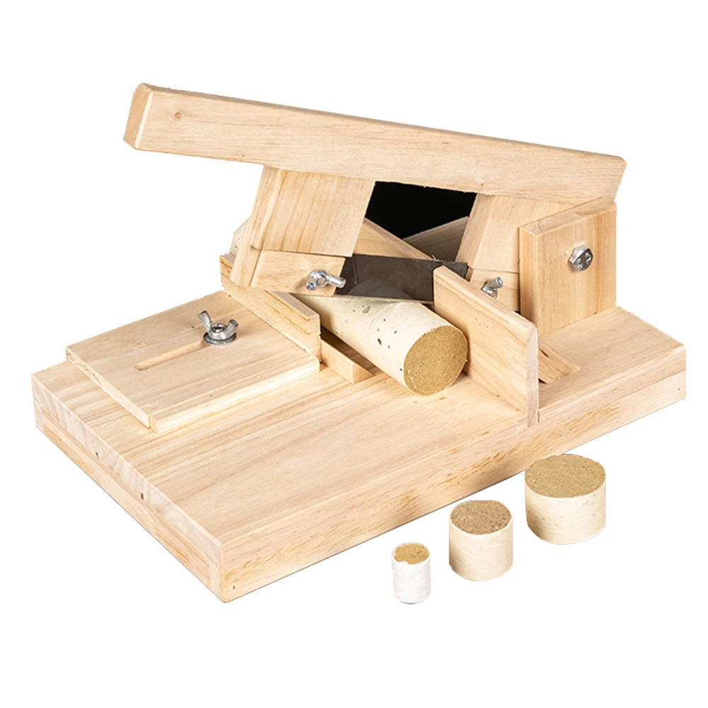 Custom Hand Movement Roll Maker Cigarette Rolling Machine Wood Strip  Cutting Machine