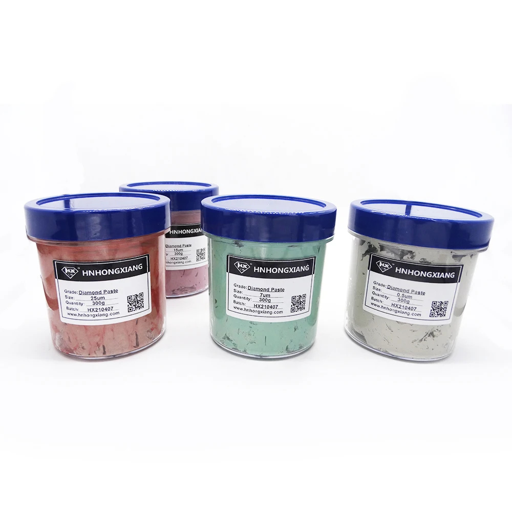 China Factory Glass Abrasive Polishing Compound W28 Diamond Micron Powder Lapping Paste