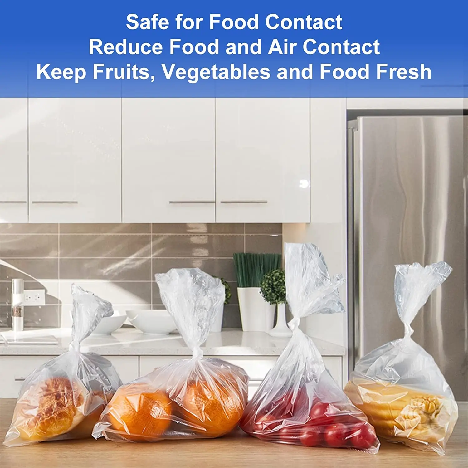 Factory Supermarket Shopping Food Storage Produce Bags Food Packaging