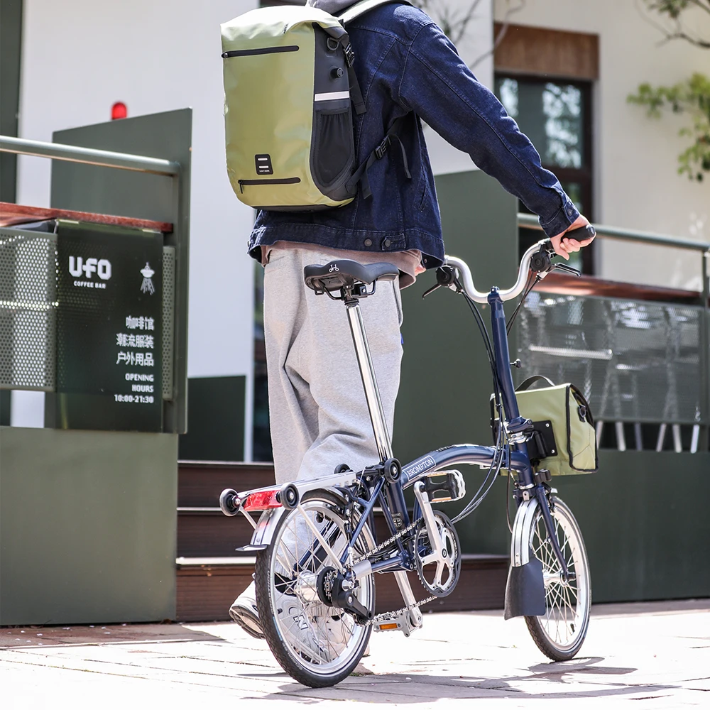 Borsa Termica Per Manubrio Bici Rhinowalk - Impermeabile, Con Tasca Touch Per Telefono, Ideale Per Ciclismo - Foto 3