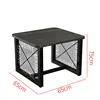 Table de bar haut de gamme-table double siège-60x60x75