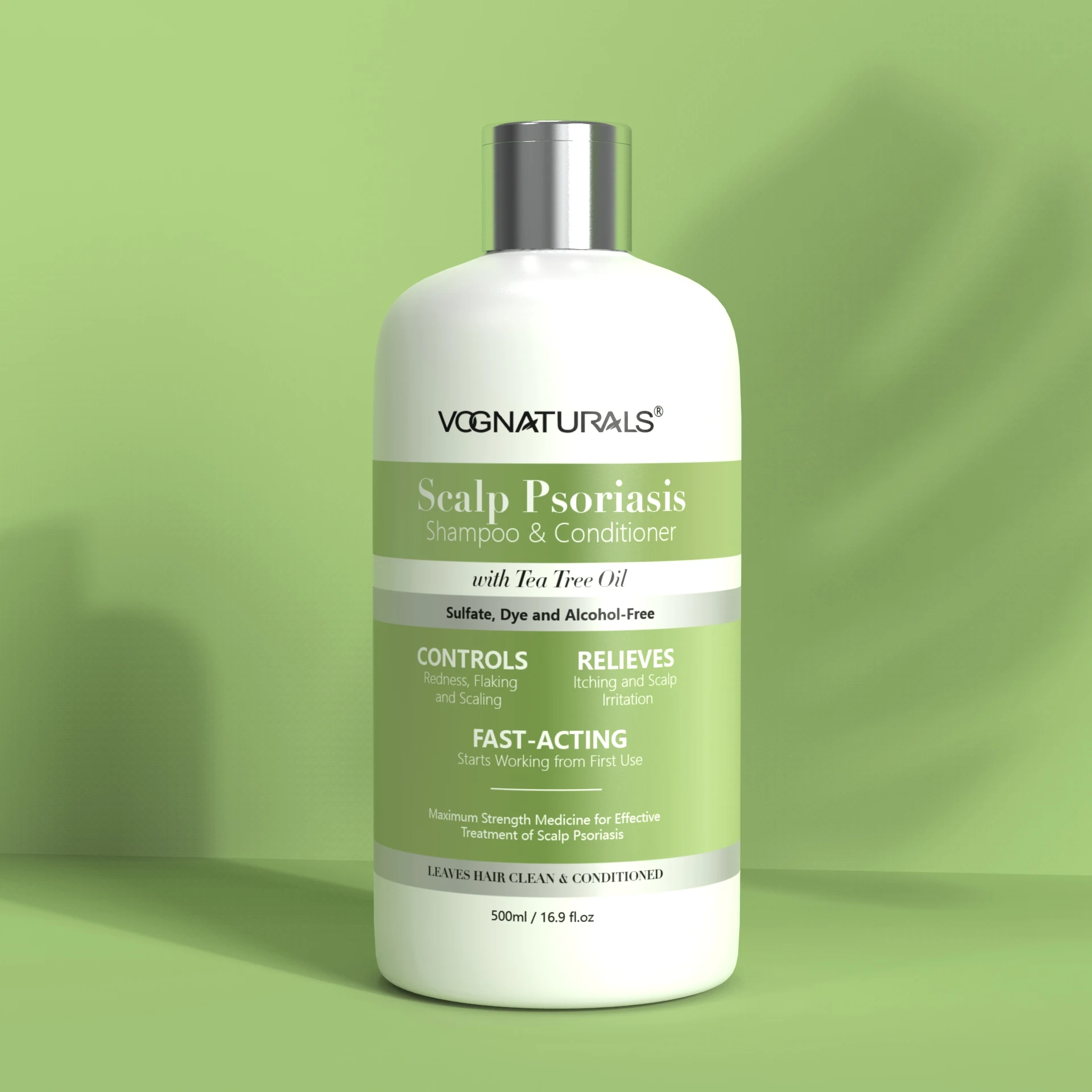 Private Label Nourishing Antifungal Tea Tree Oil Shampoo for Scalp Psoriasis Folliculitis Seborrheic Dermatitis Effective