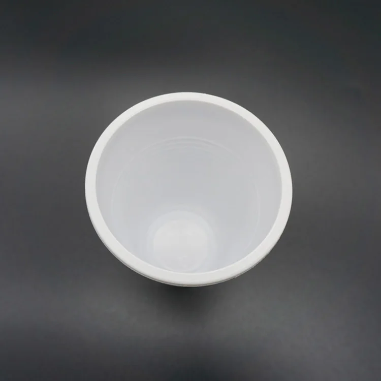 
Odm 12Oz/360Ml пищевой класс круглая форма белый полипропилен Ресторан пластиковая чашка от производителя 