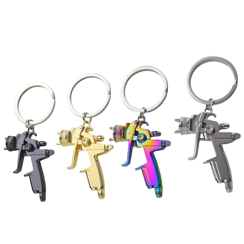 Personalized Spray Paint Gun Model - Keychain Gift