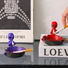 colorful Alien Purple  Ashtray