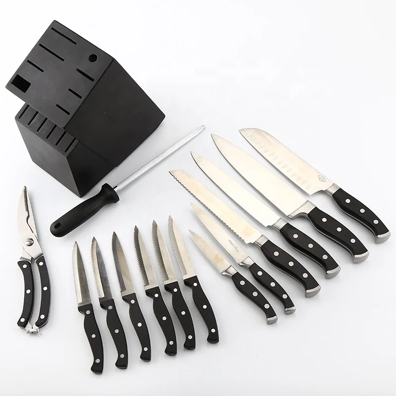  Master Maison Premium 15-Piece Kitchen Knife Set With