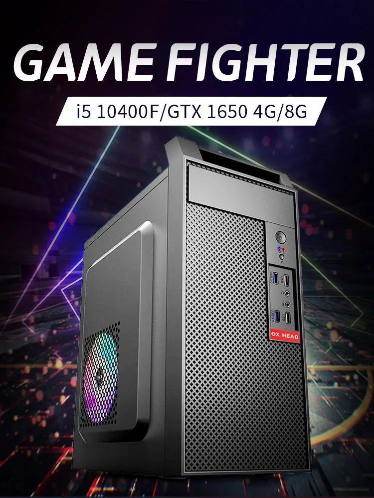 Wholesale Del Gaming Towers Industrial Core I5 10400f/gtx1650 4g/1t
