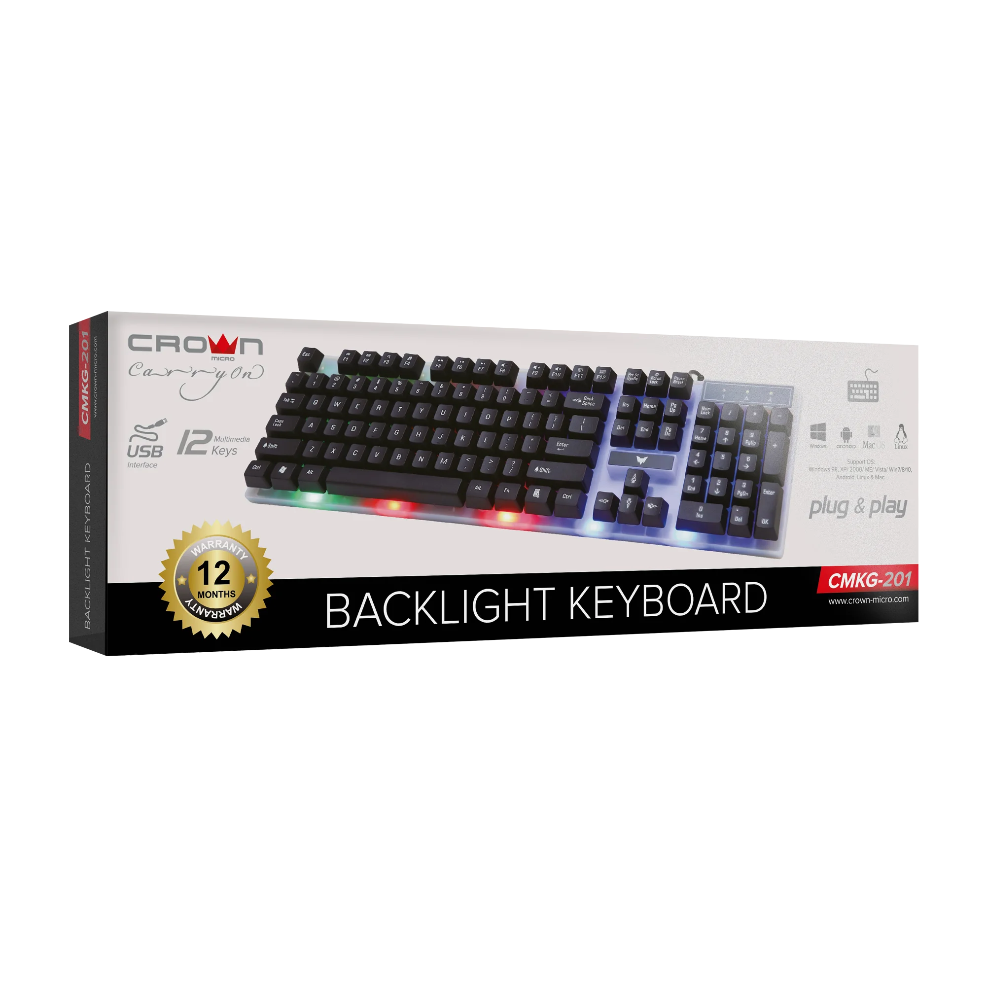 crown keyboard backlight