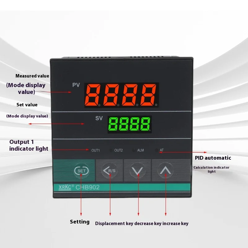 High Precision Intelligent Temperature Controller Digital Display Thermostat Switch CHB402 MV Topband Electric ABS 1370 factory