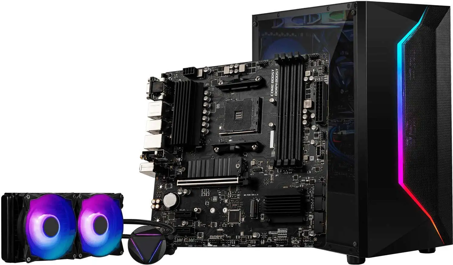 MSI MPG B550 Gaming Plus with AMD Ryzen 5600X & 5800X