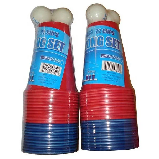 Набор термоусадочных чашек для пива и понга с