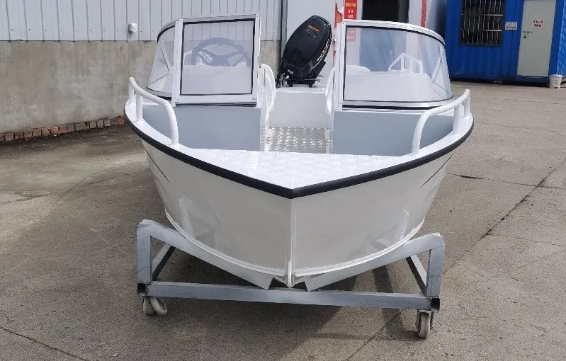 Cheap Aluminium Boat Hulls Fishing Boat With Motor And Trailer Carp