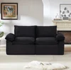 Black + Foam+Spring + 2 Seat