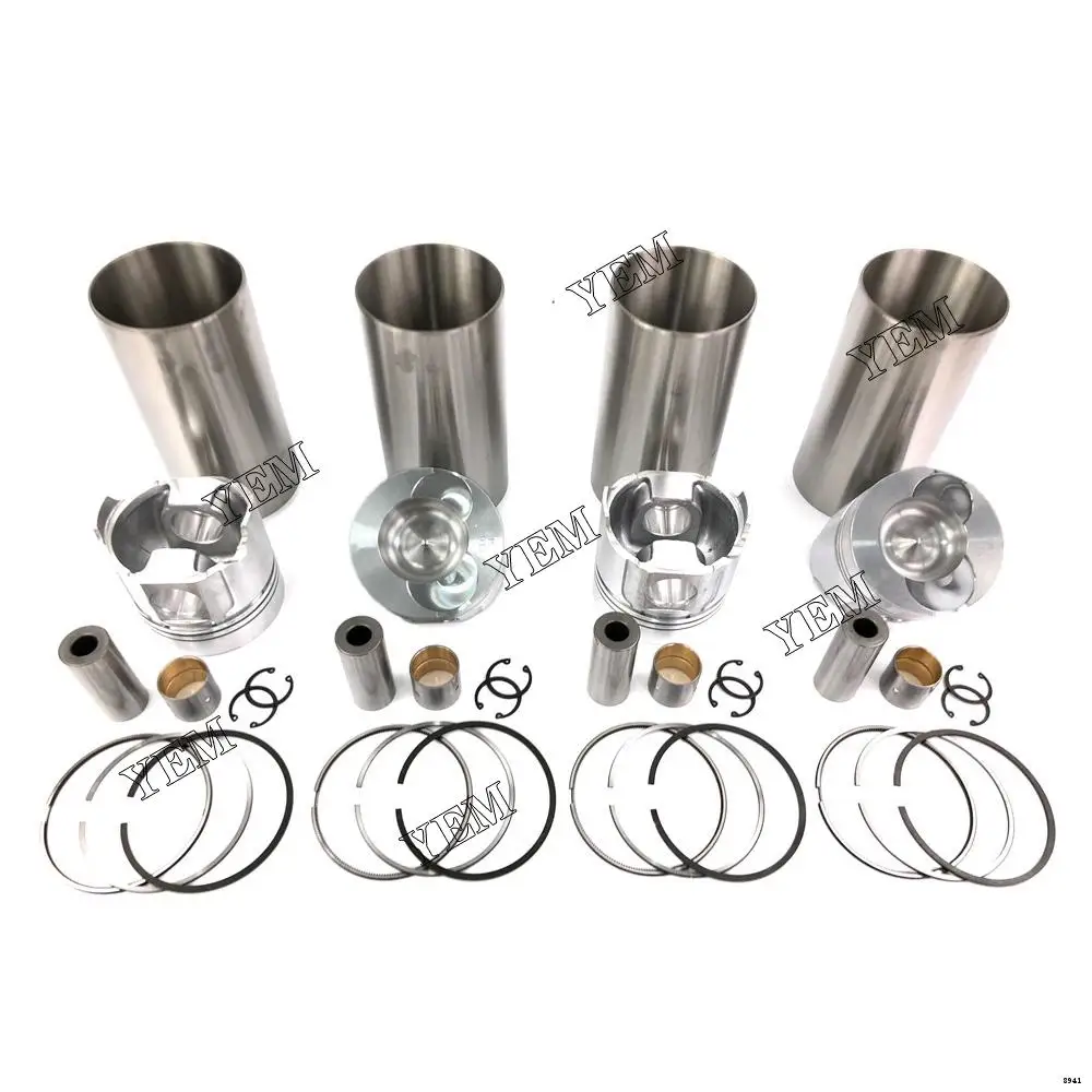 4TN100 Liner Kit With Cylinder Piston Ring Set for Yanmar